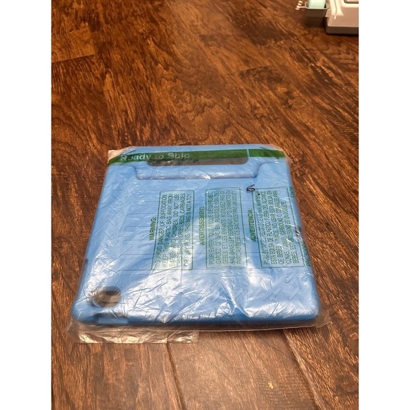 NEW Blue Protective Case Durable Kid-Friendly Built-In Handle Tablet Accessory - Picture 4 of 4